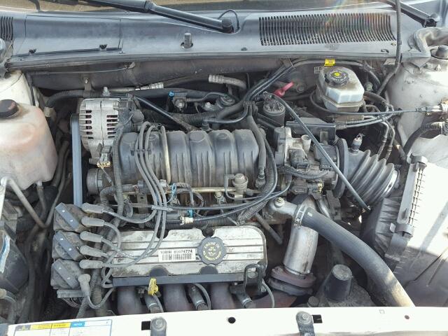 1G4HP54K414161691 - 2001 BUICK LESABRE CU WHITE photo 7