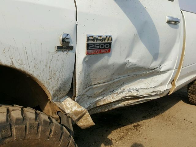 3C6LD5BL4CG105167 - 2012 DODGE RAM 2500 S Ağ foto 9