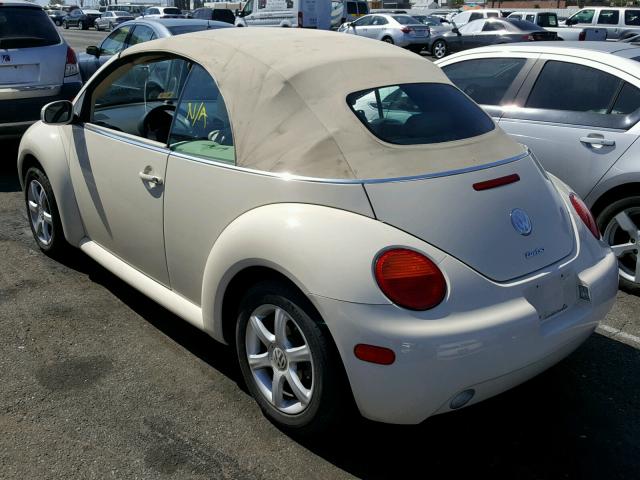 3VWCD31Y55M302540 - 2005 VOLKSWAGEN NEW BEETLE ბეჟი ფოტო 3