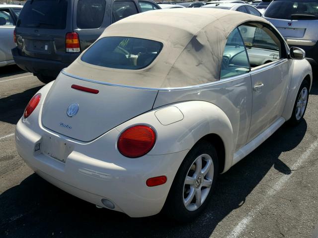 3VWCD31Y55M302540 - 2005 VOLKSWAGEN NEW BEETLE ბეჟი ფოტო 4