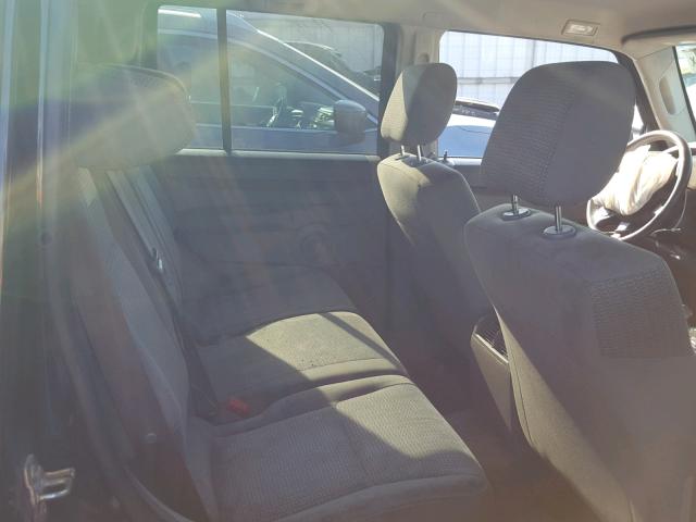 1J8HG48P07C562960 - 2007 JEEP COMMANDER BLACK photo 6