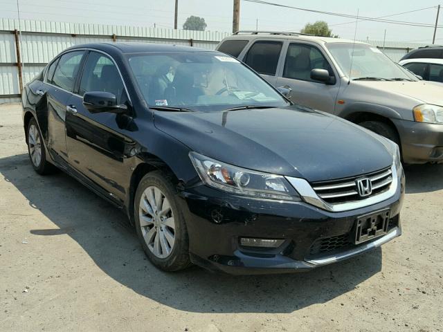 1HGCR3F81FA028928 - 2015 HONDA ACCORD EXL BLACK photo 1