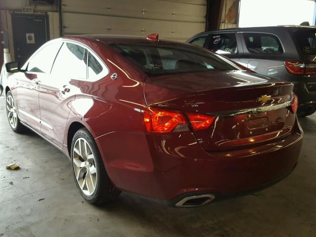 2G1125S37J9165305 - 2018 CHEVROLET IMPALA PRE წითელი ფოტო 3