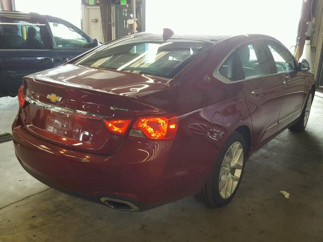 2G1125S37J9165305 - 2018 CHEVROLET IMPALA PRE წითელი ფოტო 4
