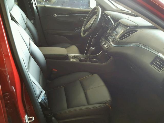2G1125S37J9165305 - 2018 CHEVROLET IMPALA PRE წითელი ფოტო 5