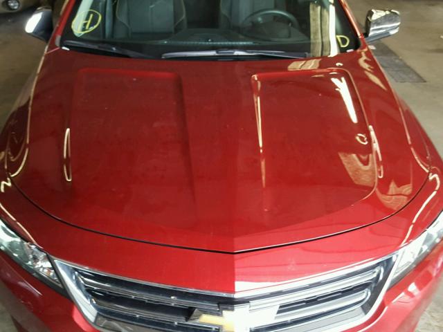 2G1125S37J9165305 - 2018 CHEVROLET IMPALA PRE წითელი ფოტო 9