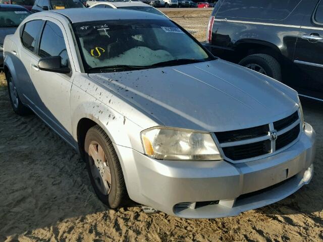 1B3LC46K38N153850 - 2008 DODGE AVENGER SILVER photo 1