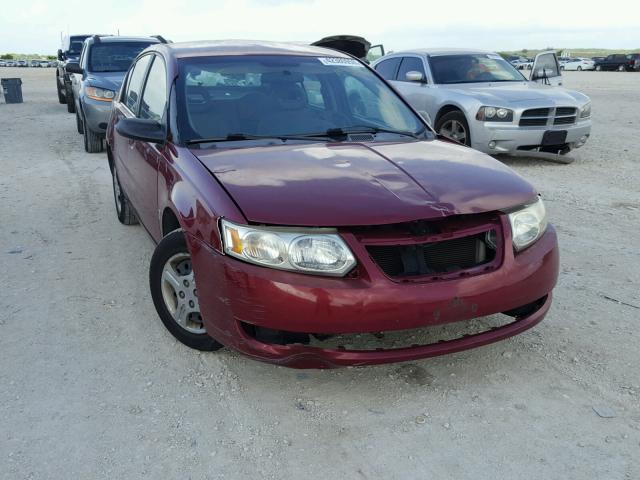 1G8AG52F15Z153983 - 2005 SATURN ION LEVEL RED photo 1