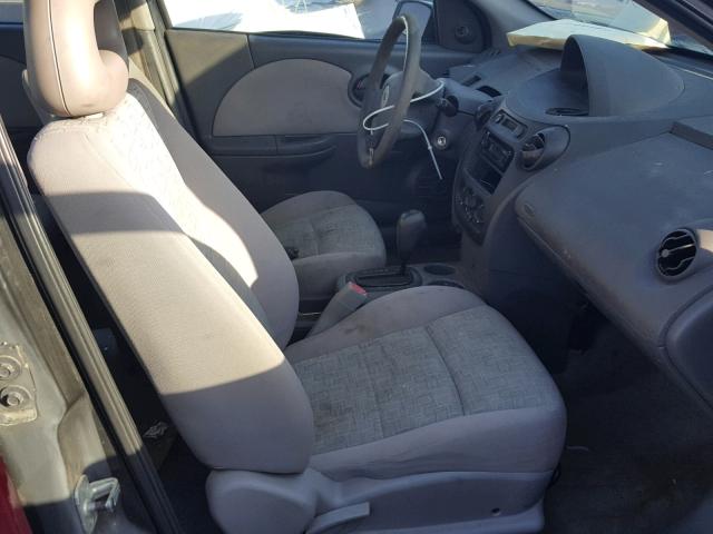 1G8AG52F15Z153983 - 2005 SATURN ION LEVEL RED photo 5