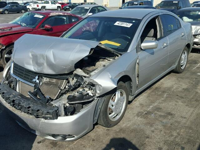 4A3AB36FX9E007515 - 2009 MITSUBISHI GALANT ES SILVER photo 2