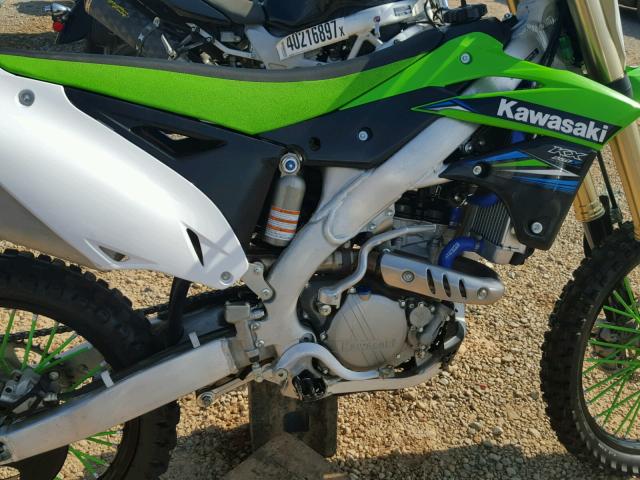 JKAKXMZC1EA015143 - 2014 KAWASAKI KX250 Z GREEN photo 7