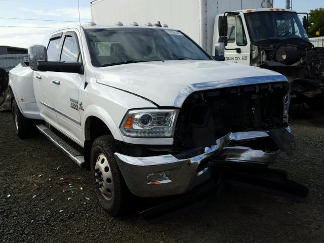 3C63RRML6EG278729 - 2014 RAM 3500 LARAM WHITE photo 1