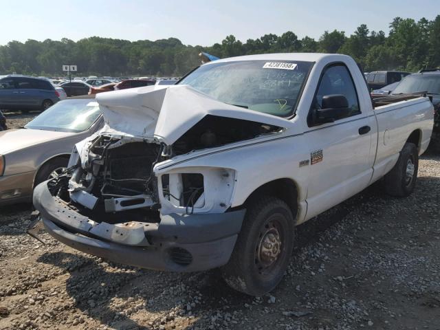 3D7KR26D58G218887 - 2008 DODGE RAM 2500 S Սպիտակ լուսանկար 2