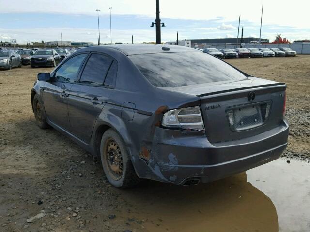 19UUA66204A010572 - 2004 ACURA TL GRAY photo 3