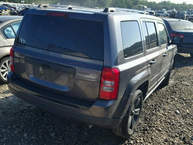 1C4NJPBA2FD429675 - 2015 JEEP PATRIOT SP GRAY photo 4