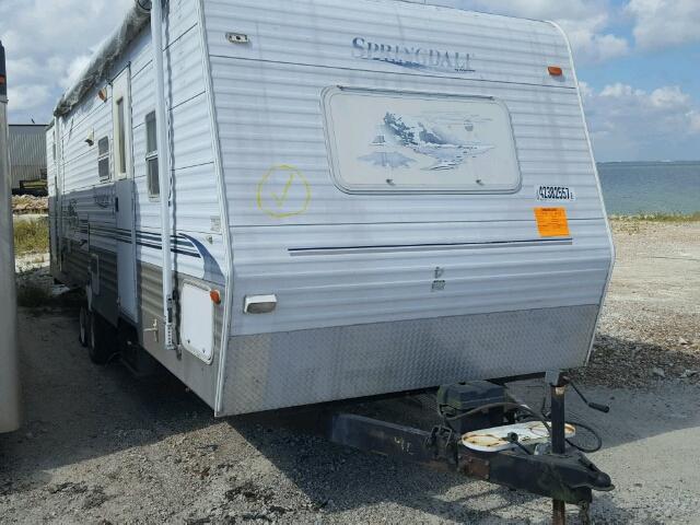 4YDT2982X4C109665 - 2004 KEYSTONE SPRINTER BEIGE photo 1