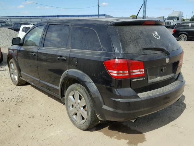 3D4GG57V69T157866 - 2009 DODGE JOURNEY SX BLACK photo 3