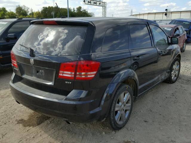 3D4GG57V69T157866 - 2009 DODGE JOURNEY SX BLACK photo 4