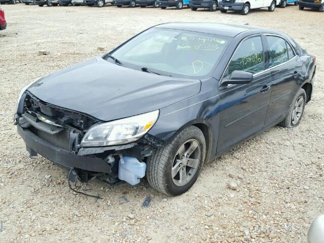 1G11B5SA9DF131893 - 2013 CHEVROLET MALIBU LS BLACK photo 2