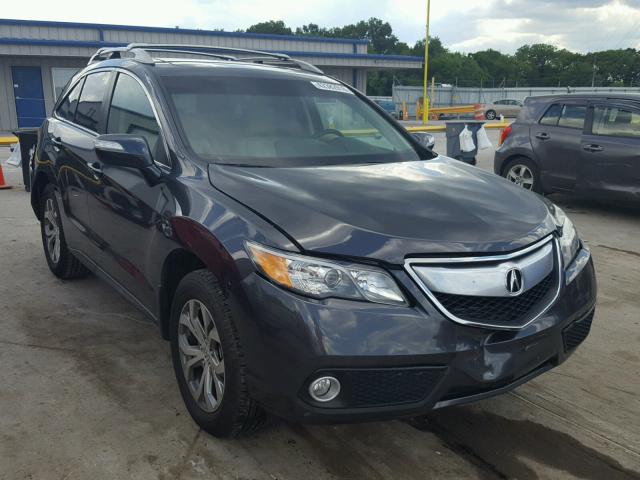 5J8TB4H58DL019822 - 2013 ACURA RDX TECHNO GRAY photo 1