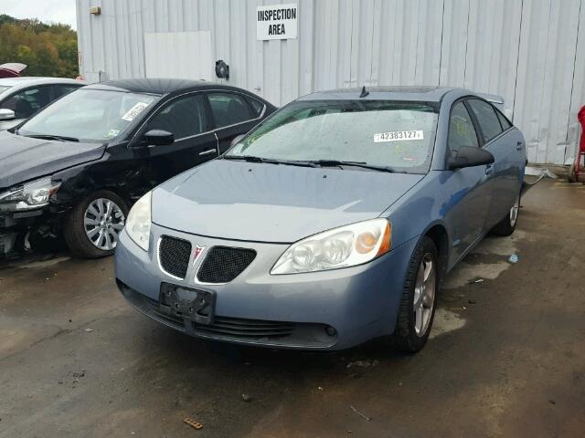 1G2ZG57N884231531 - 2008 PONTIAC G6 BASE BLUE photo 2