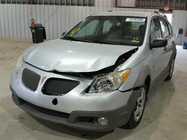 5Y2SL65827Z409110 - 2007 PONTIAC VIBE SILVER photo 2