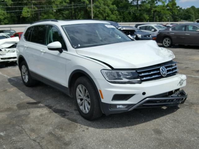 3VV3B7AX8JM006625 - 2018 VOLKSWAGEN TIGUAN SE WHITE photo 1