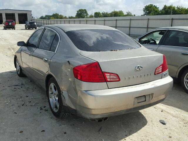 JNKCV51E54M615260 - 2004 INFINITI G35 SILVER photo 3