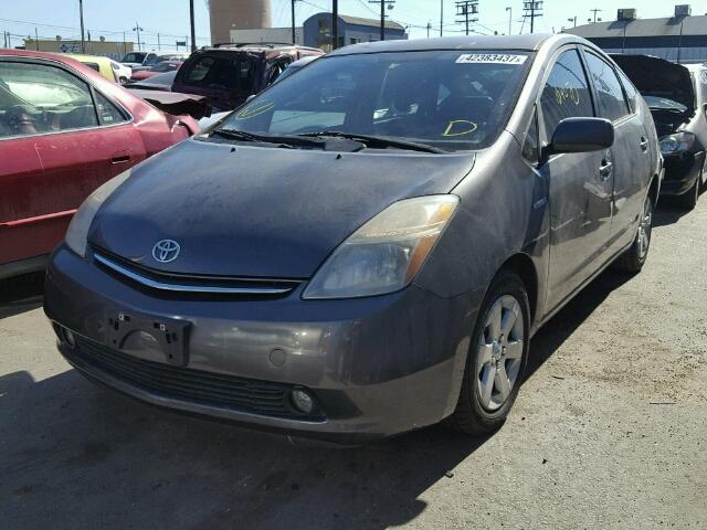 JTDKB20U083321533 - 2008 TOYOTA PRIUS GRAY photo 2