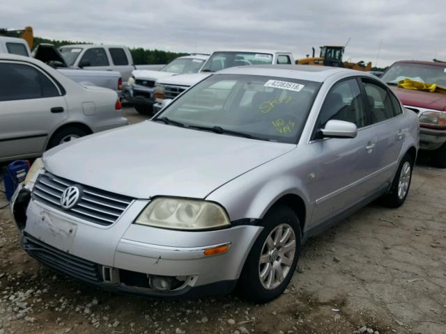 WVWPD63B23P090461 - 2003 VOLKSWAGEN PASSAT GLS SILVER photo 2