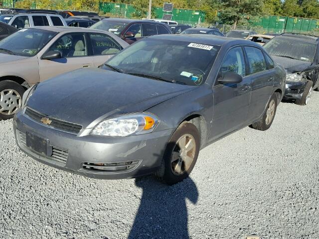 2G1WT58KX69113997 - 2006 CHEVROLET IMPALA LT GRAY photo 2