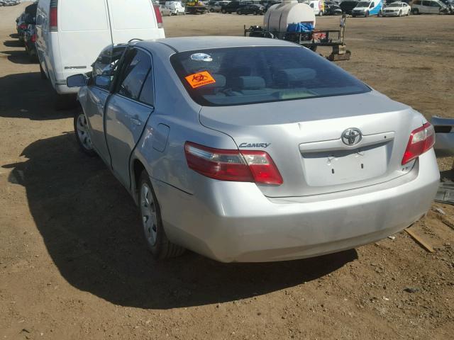 4T1BE46K17U518501 - 2007 TOYOTA CAMRY NEW SILVER photo 3
