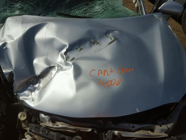 4T1BE46K17U518501 - 2007 TOYOTA CAMRY NEW SILVER photo 7