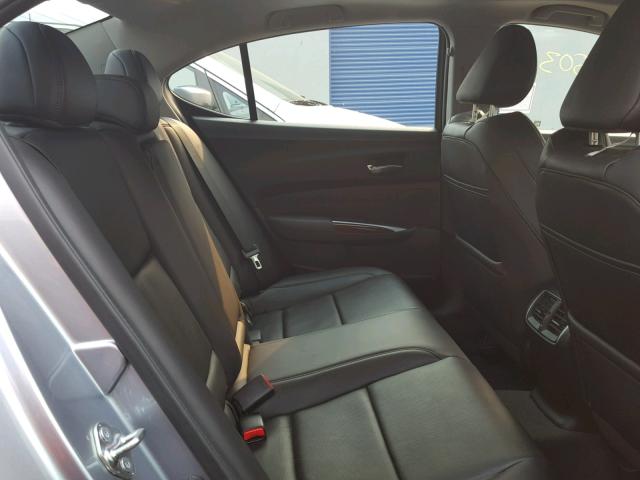 19UUB3F52FA002188 - 2015 ACURA TLX TECH ვერცხლისფერი ფოტო 6