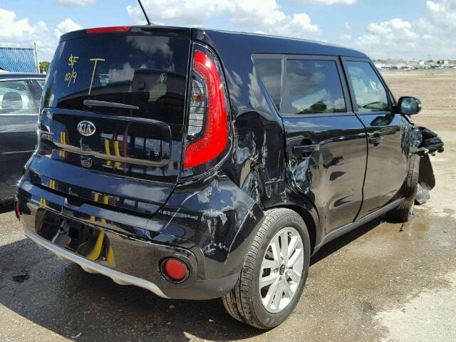 KNDJP3A5XH7435526 - 2017 KIA SOUL + BLACK photo 4