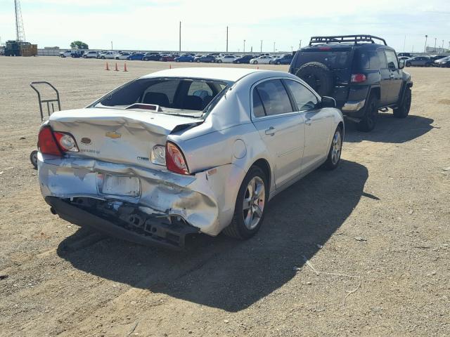 1G1ZC5E07AF301926 - 2010 CHEVROLET MALIBU 1LT ვერცხლისფერი ფოტო 4