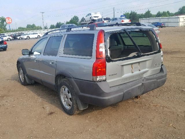 YV1SZ59H741132249 - 2004 VOLVO XC70 SILVER photo 3