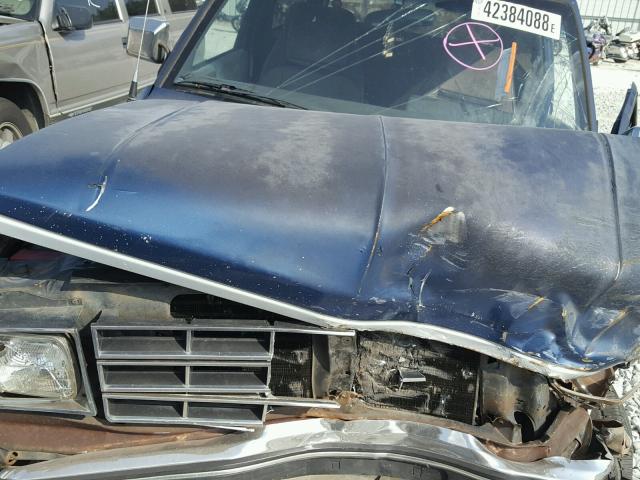 1GNCT18Z6J0147977 - 1988 CHEVROLET BLAZER S10 BLUE photo 7