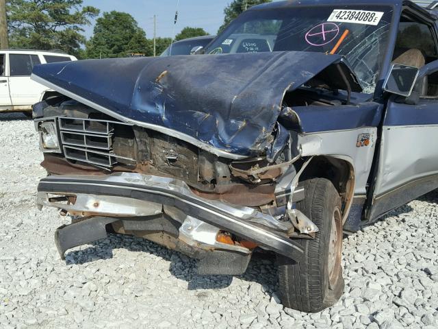 1GNCT18Z6J0147977 - 1988 CHEVROLET BLAZER S10 BLUE photo 9