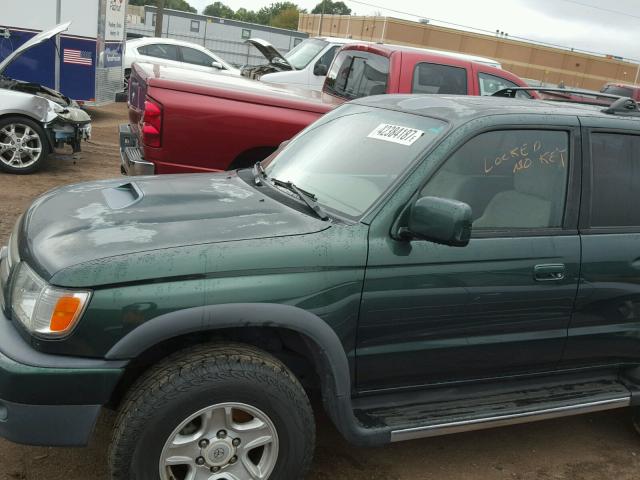 JT3HN86RXX0246027 - 1999 TOYOTA 4RUNNER GREEN photo 10