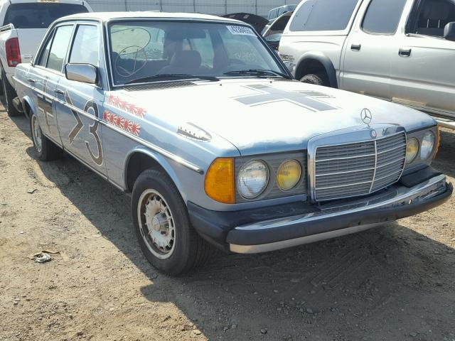 WDBAB23A6BB233028 - 1981 MERCEDES-BENZ 240 D BLUE photo 1