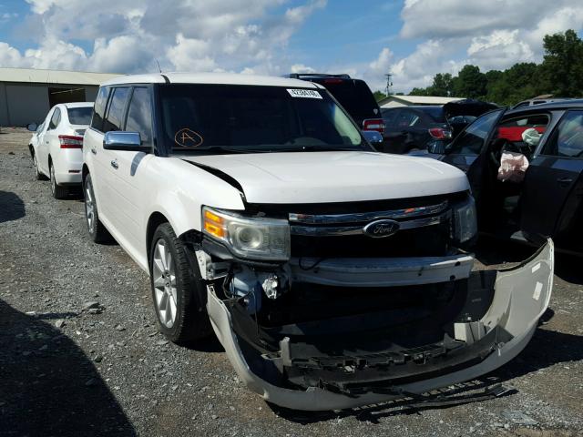 2FMGK5DC1BBD26848 - 2011 FORD FLEX LIMIT WHITE photo 1