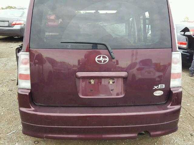 JTLKT324554002090 - 2005 TOYOTA SCION PURPLE photo 10