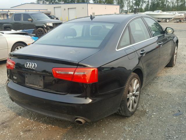 WAUGFAFC9DN146360 - 2013 AUDI A6 PREMIUM BLACK photo 4