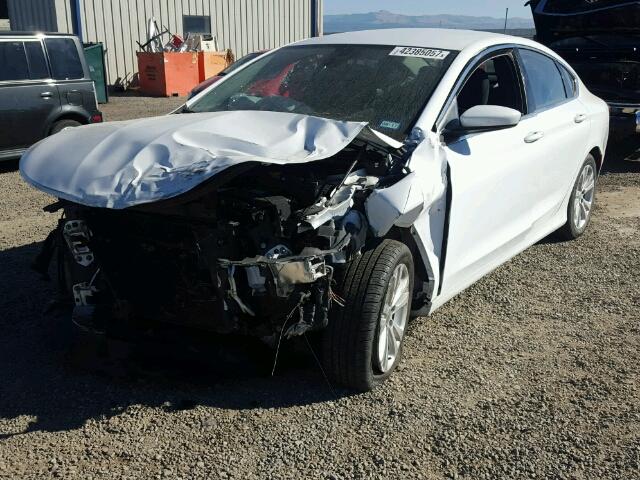 1C3CCCAB4GN105857 - 2016 CHRYSLER 200 LIMITE WHITE photo 2