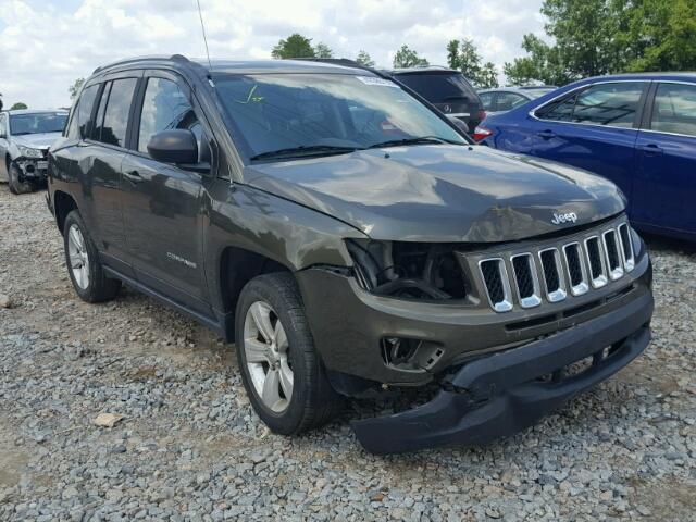 1C4NJCBA6GD574034 - 2016 JEEP COMPASS SP GREEN photo 1