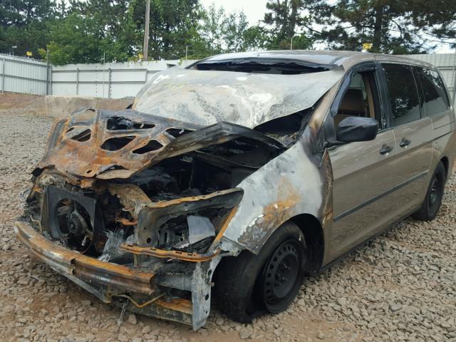 5FNRL38286B002630 - 2006 HONDA ODYSSEY LX TAN photo 2