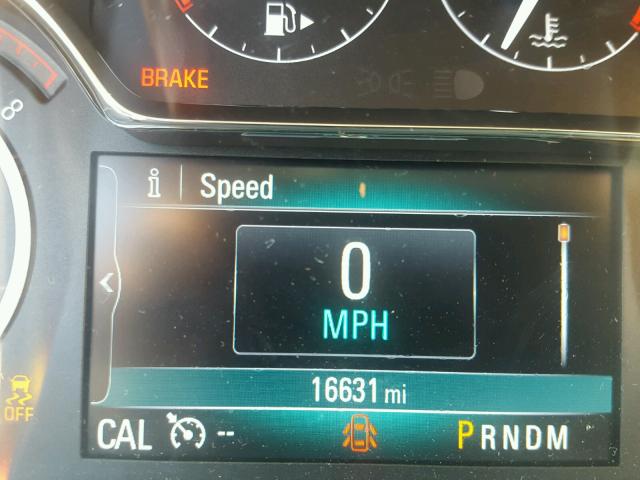 2G4GM5EX8H9103752 - 2017 BUICK REGAL BLACK photo 8