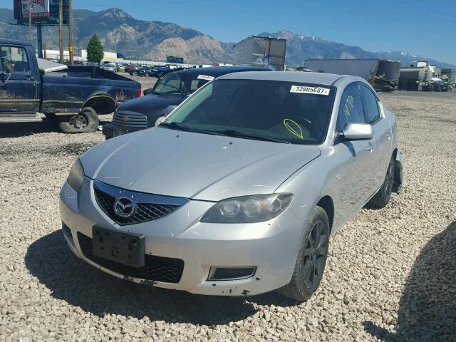 JM1BK32F181810362 - 2008 MAZDA 3 I SILVER photo 2