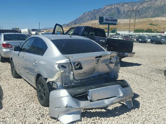 JM1BK32F181810362 - 2008 MAZDA 3 I SILVER photo 3